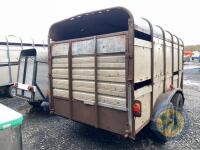 Cattle trailer 12ft tandem axle - 5