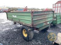 Frazer tractor tipping trailer single axle 10'6x7 - 4