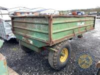 Frazer tractor tipping trailer single axle 10'6x7 - 5