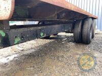 Flat tipping trailer - 4