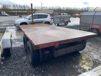 Flat tipping trailer - 5