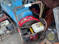 Shed vent fan with Honda engine - 2