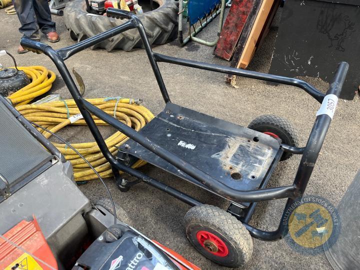 Power washer trolley