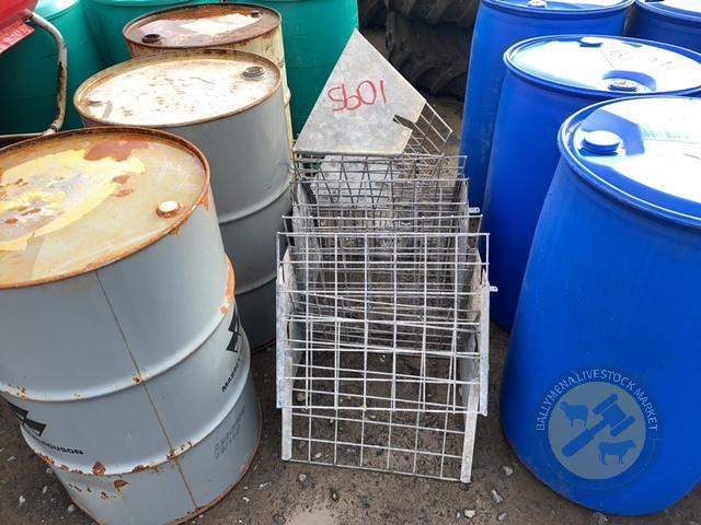 6x hayracks for calf or sheep pens