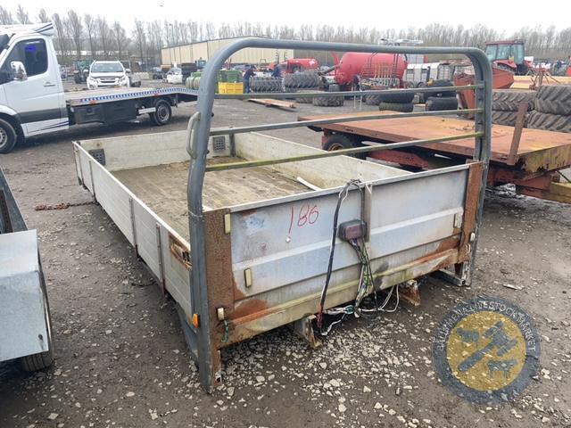Trailer body 13x7