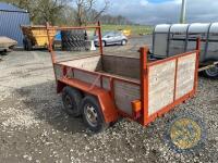 Tandem axle car trailer 8ft x4'4 - 3