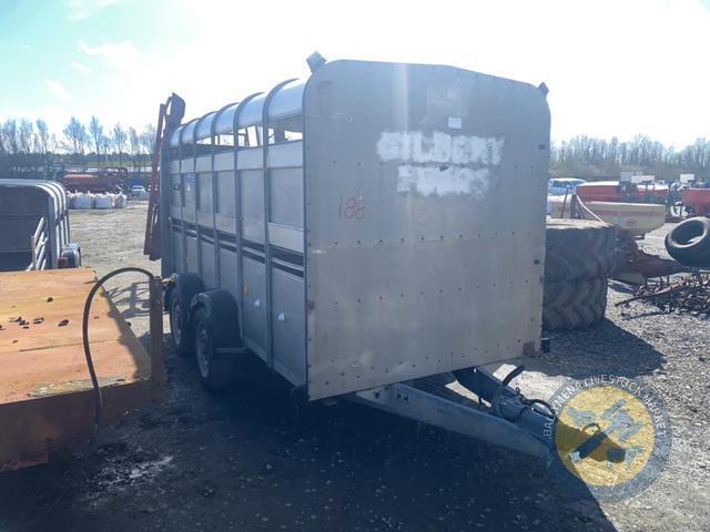 12ft Ifor Williams Sheep/ cattle trailer