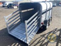 8x5 Sheep/ calf trailer with lights & brakes - 7