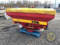 Retirement sale - KRM DZ Trend 1600 fertiliser sower, one owner since new, c/w manual/instructions - 2