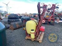 Retirement sale - Hardi sprayer 400L complete with nozzles jets & toolbox - 5