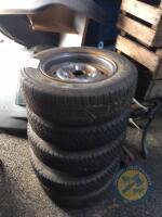 5x MK2 escort steel rims - 3