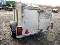 Galvanised Box trailer made for NI fire service - 5