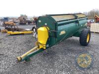 Frazer - K2 700 Muck Master manure spreader with shaft - 2