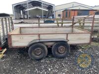 10x6 flatbed trailer needs 1 rim - 6