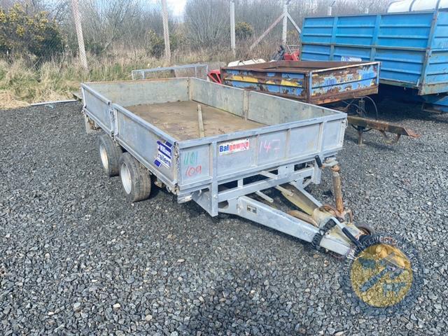 10x5 Ifor William dropside trailer