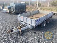 10x5 Ifor William dropside trailer - 2