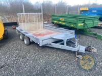 Ifor Williams 10x6 mini digger trailer