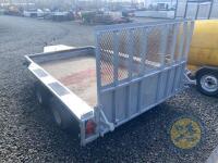 Ifor Williams 10x6 mini digger trailer - 4