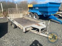 Ifor Williams 12x6 6 plant trailer