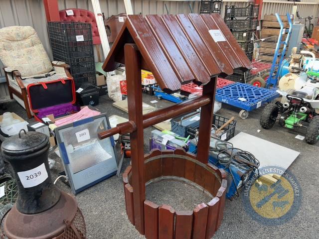 Wooden well