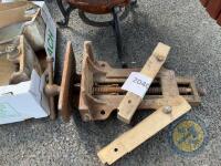 Heavy duty 9 inch wood vice