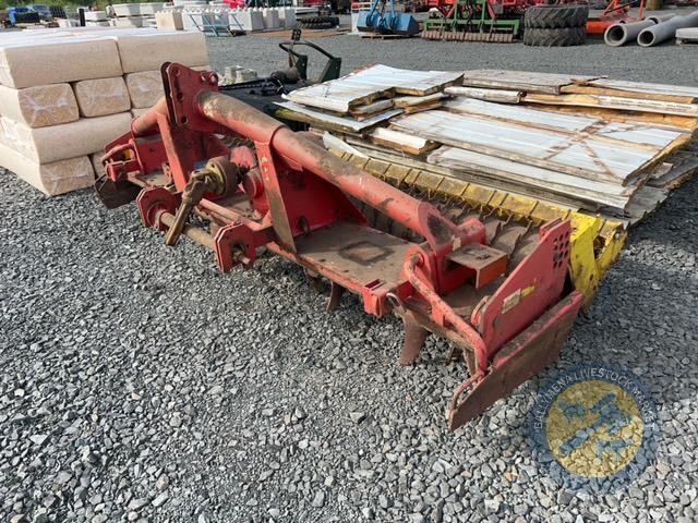 Pottinger 3 metre power harrow - needs a couple of tines