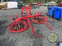 Fransgard 390 hay kicker & rower - 2