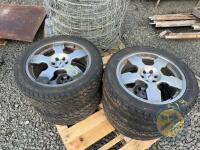 4x20" Nivara alloy rims & tyres 275/45x20 - 3