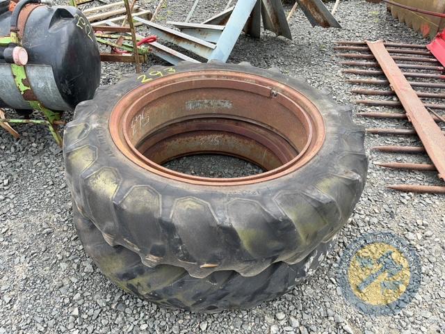 12.4 R36 Dual wheels - firestone