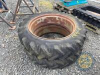 12.4R36 Dual wheels - Kleber