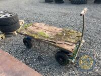 4 wheeled hand trolley