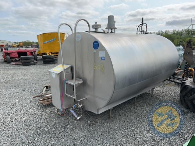 Bulk milk tank, dairy cool 5000L