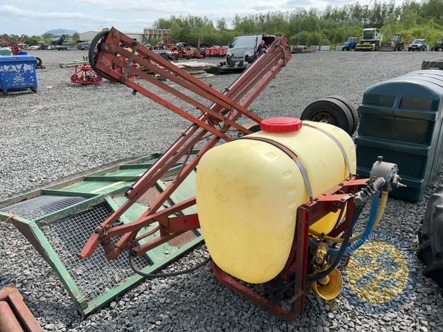 400L Hardi sprayer with shaft