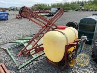 400L Hardi sprayer with shaft