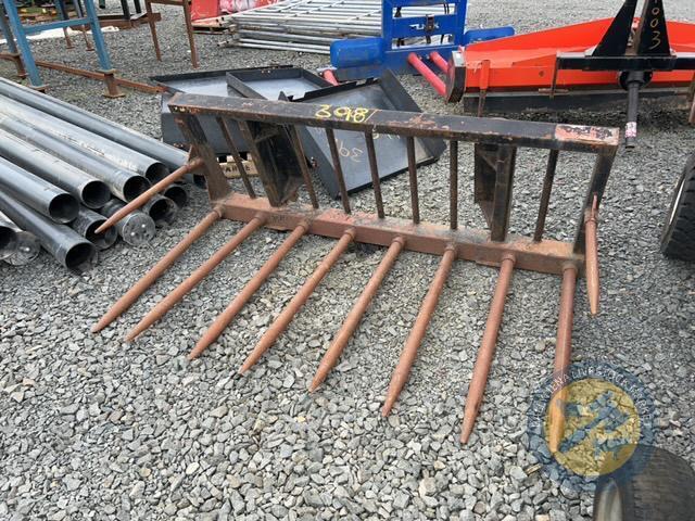 Stone rake pin & cone brackets