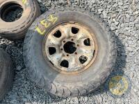 Jeep tyre & rim - 2