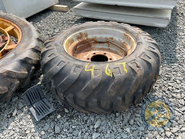 1x 400/55x22.5 6 stud rim & tyre | Large Plant & Machinery Sale May ...