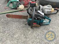 2 Chainsaw makita & yellow chainsaw - 2