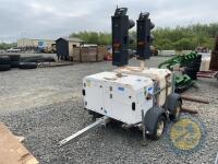 Set of traffic lights with 2 single kubota electric start