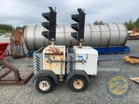 Set of traffic lights with 2 single kubota electric start - 4