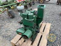 Lister single cylinder start-o-matic 3.5kva generator - 3