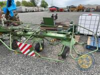 Krone tedder 6 rotor with shaft - 3