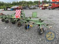 Krone tedder 6 rotor with shaft - 6