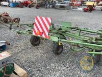 Krone tedder 6 rotor with shaft - 8