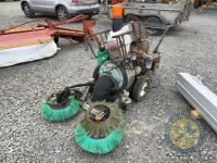 Road brush with shaft - 2