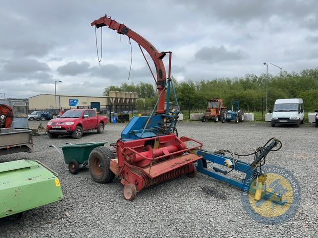 Mengele SH30 trailed harvester with shaft