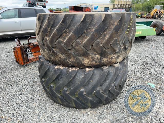 2 slurry tanker tyres