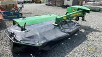 328 John Deere 9 ft Mower, steel conditioner tines - good condition - 7