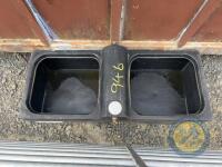 Black 30gallon water drinker - 2