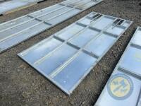 Sheeted gate 2.7m - 3